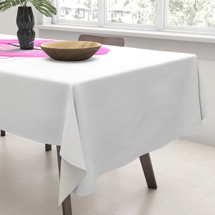 Pink lips Tablecloth Gallery Image 3