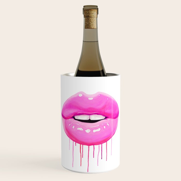 Pink lips Wine Chiller Gallery Image 1
