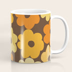 Simple Flower Pattern #2 Coffee Mug Gallery Image 1