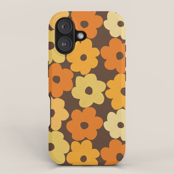 Simple Flower Pattern #2 iPhone Case Gallery Image 1