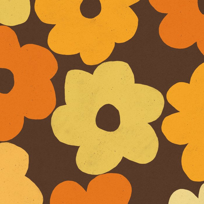 Simple Flower Pattern #2 Coffee Mug Gallery Image 2