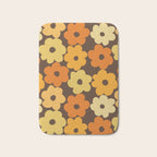 Simple Flower Pattern #2 Bath Mat Gallery Image 1