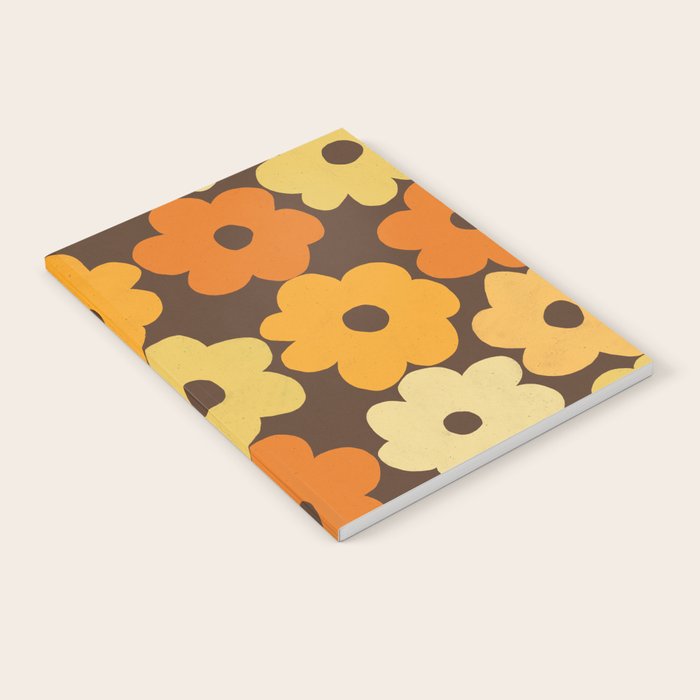 Simple Flower Pattern #2 Notebook Gallery Image 2