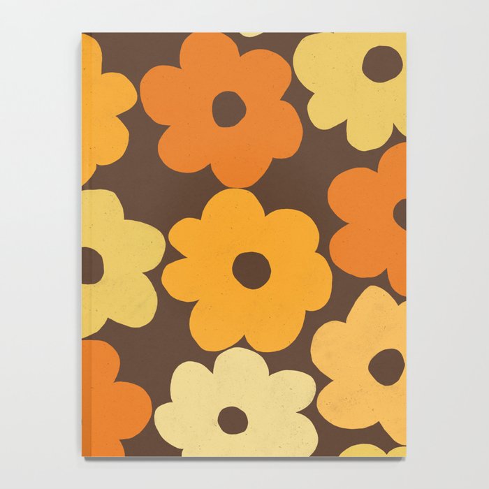 Simple Flower Pattern #2 Notebook Gallery Image 4