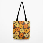 Simple Flower Pattern #2 Tote Bag Gallery Image 2