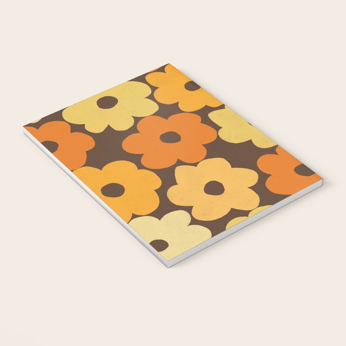 Simple Flower Pattern #2 Notebook Gallery Image 3