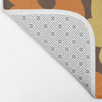 Simple Flower Pattern #2 Bath Mat Gallery Image 2