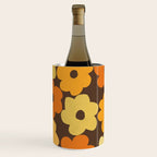 Simple Flower Pattern #2 Wine Chiller Gallery Image 1
