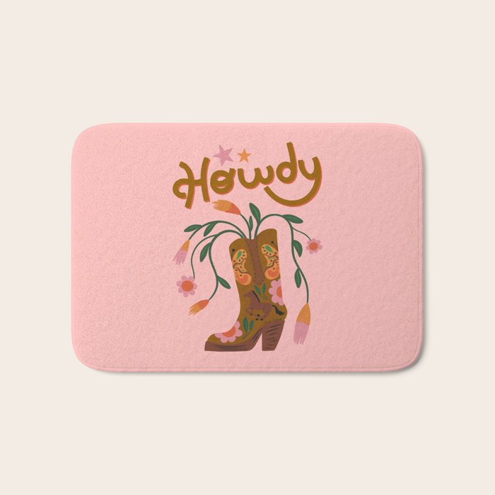 Howdy Bath Mat Gallery Image 1