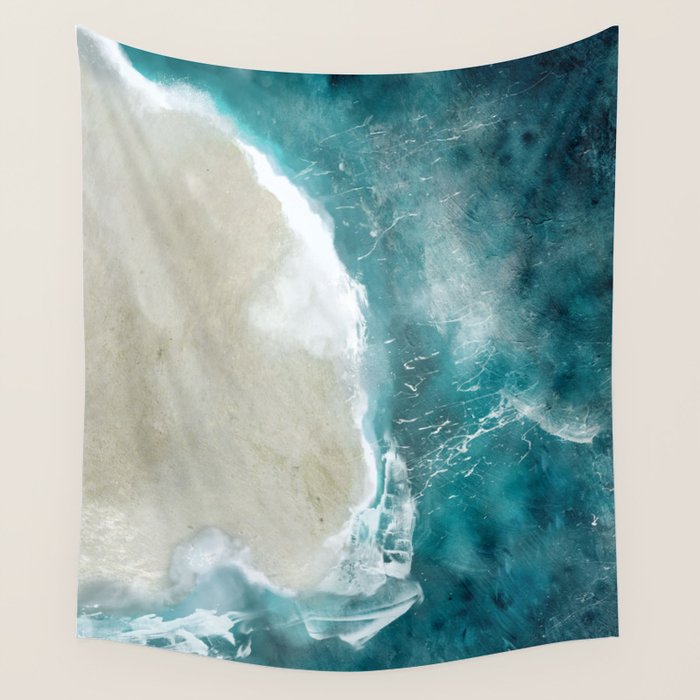 Beach Wave Wall Tapestry Gallery Image 4