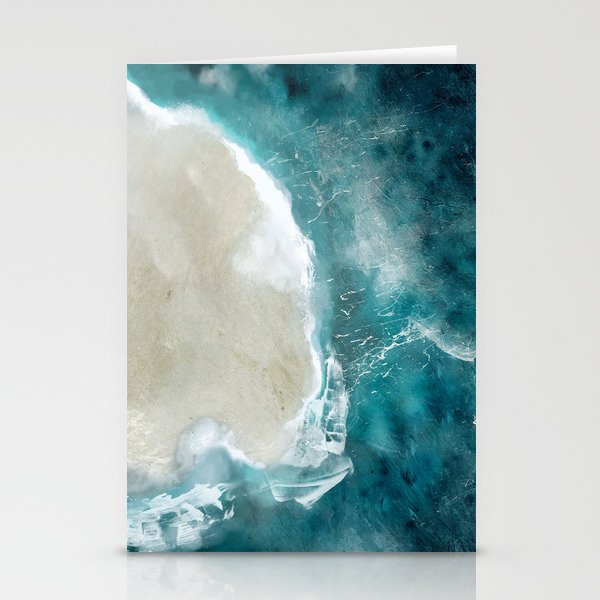 Beach Wave Stationery Card Gallery Image 2