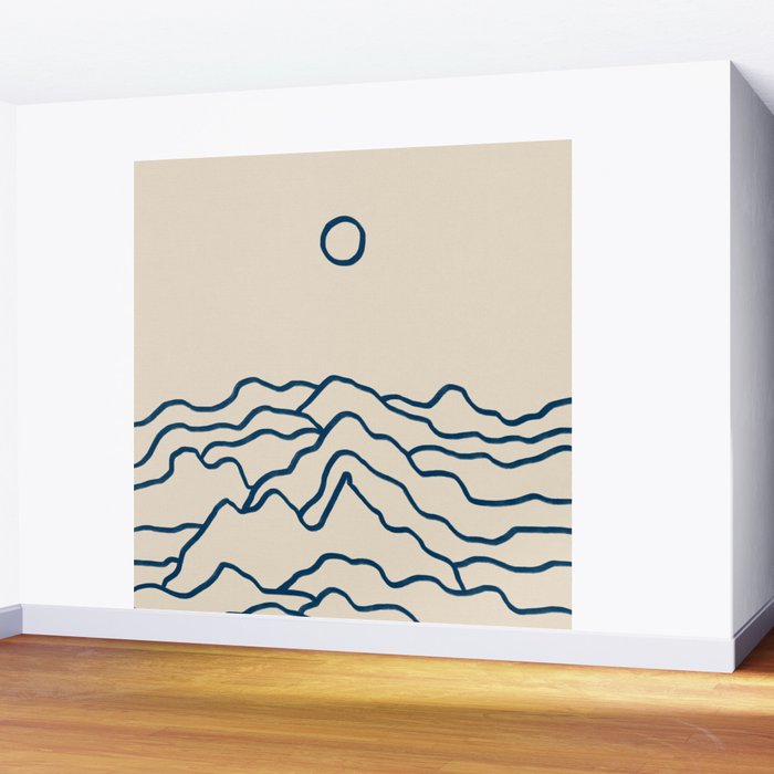 Mountainscape Wall Mural Gallery Image 2
