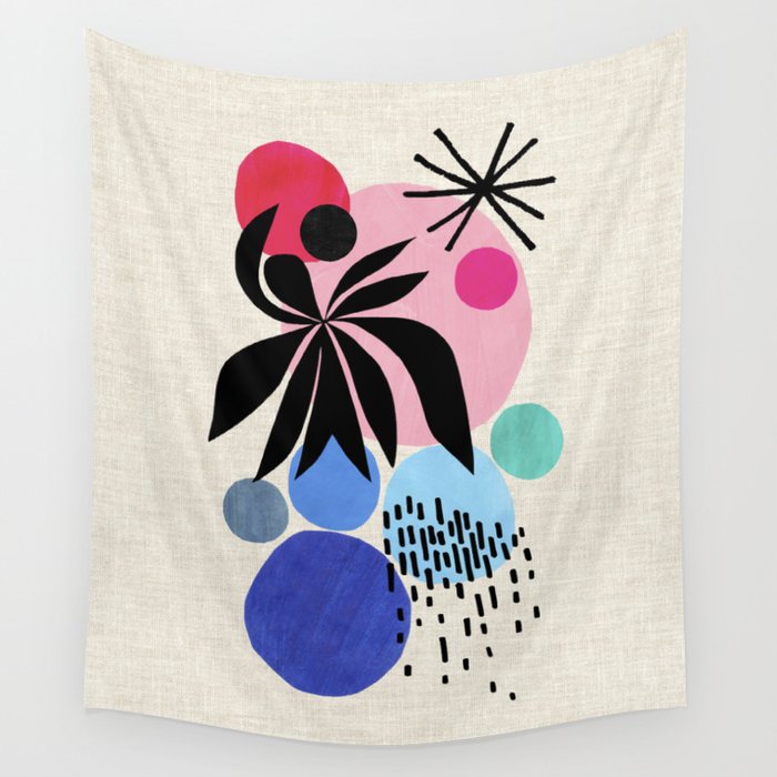 Summer Pop Wall Tapestry Gallery Image 1