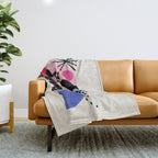 Summer Pop Throw Blanket Gallery Image 1