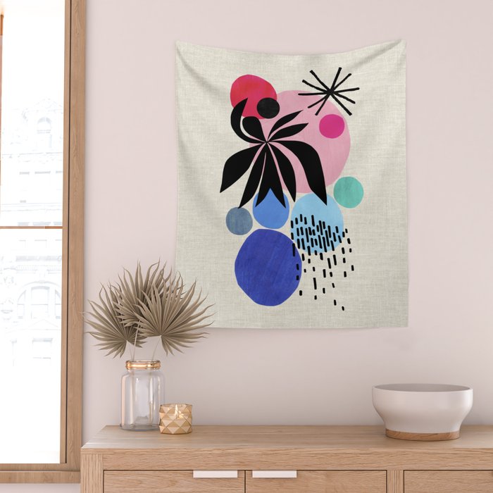 Summer Pop Wall Tapestry Gallery Image 2
