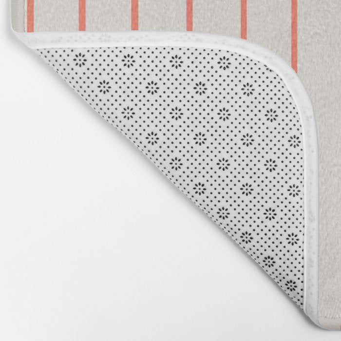 Two Tone Line Curvature XIX Bath Mat Gallery Image 2