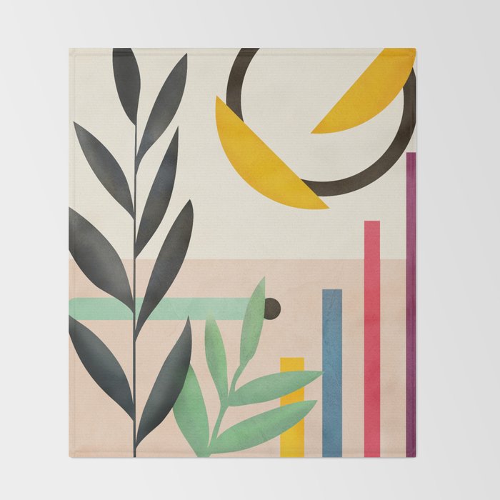 Abstract Geometry 32 Throw Blanket Gallery Image 2