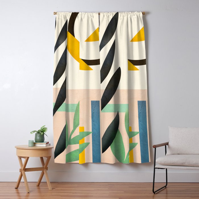 Abstract Geometry 32 Window Curtain Gallery Image 5