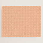 CARAMEL CREAM SOLID COLOR Plain Peach Pastel Shade Jigsaw Puzzle Gallery Image 1