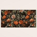 Autumn Winter Flowers Desk Mat Gallery Image 3