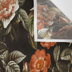 Autumn Winter Flowers Wall Tapestry Gallery Image 3