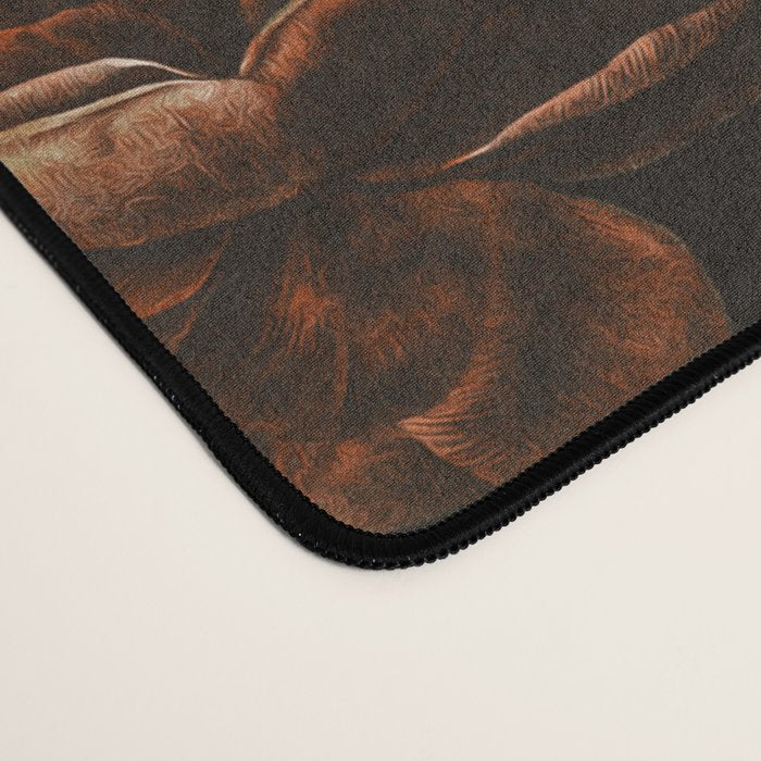 Autumn Winter Flowers Desk Mat Gallery Image 4