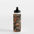 Autumn Winter Flowers Water Bottle Gallery Image 3