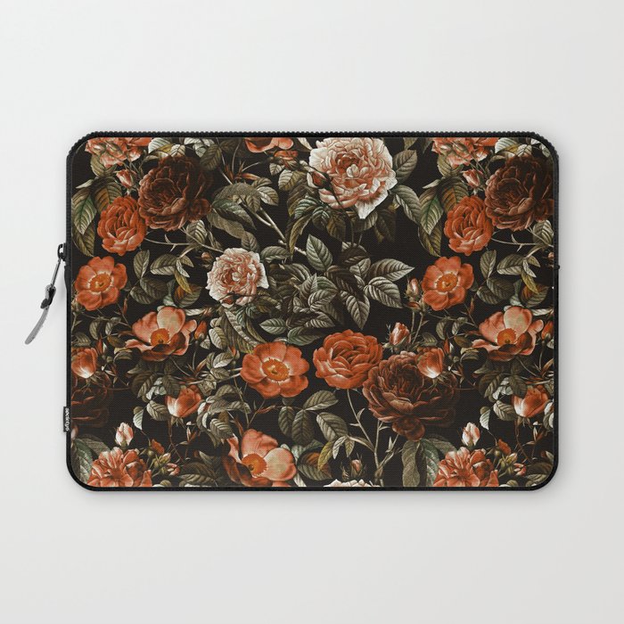 Autumn Winter Flowers Laptop Sleeve Gallery Image 1