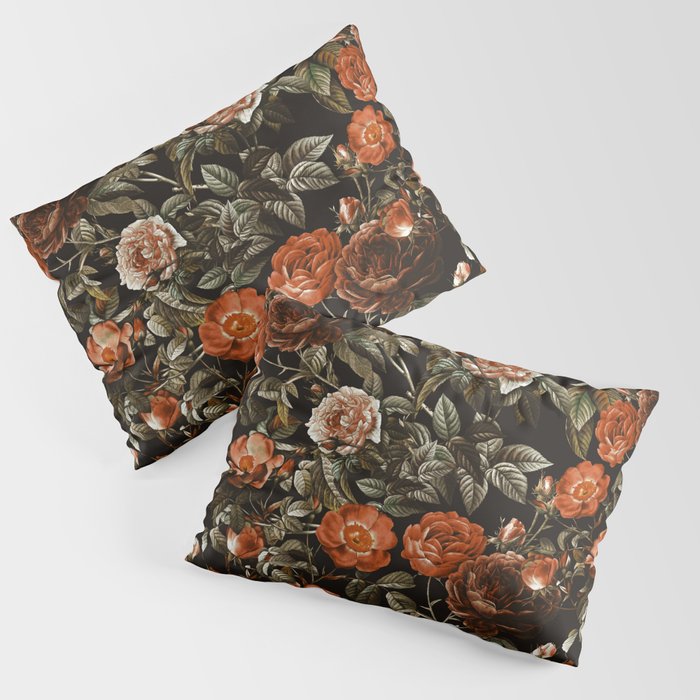 Autumn Winter Flowers Pillow Sham Gallery Image 3