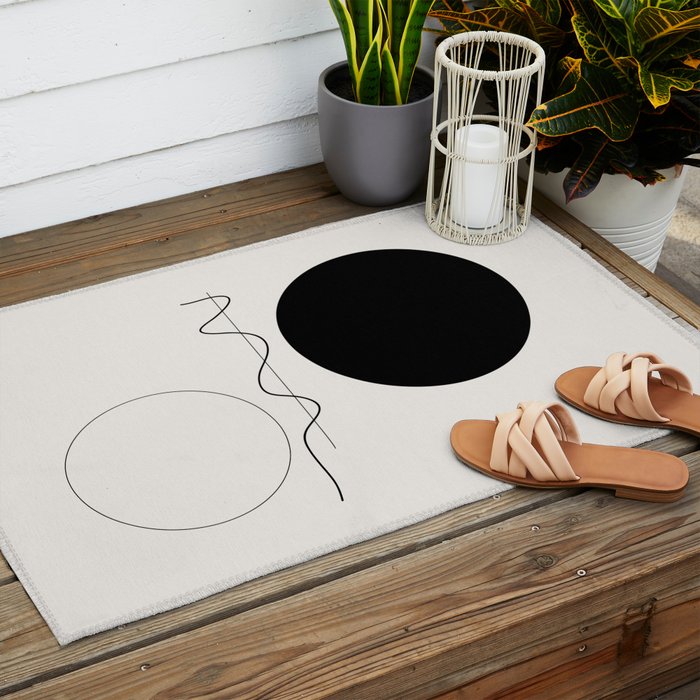 Beyond the Form II - The Echo Outdoor Rug Gallery Image 2