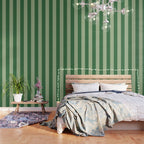 Vertical Stripes Sage Green Vertical Lines Vintage Geometric Retro Tropical Modern Minimal Pattern Wallpaper Gallery Image 3