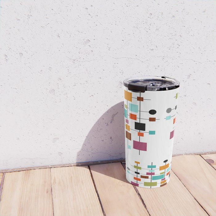Mid-Century Modern Art 1.3.1 Travel Mug Gallery Image 4