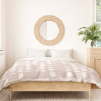 Moon Phases (Light Blush) Duvet Cover Gallery Image 3