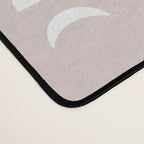 Moon Phases (Light Blush) Desk Mat Gallery Image 4