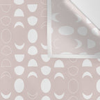 Moon Phases (Light Blush) Wall Tapestry Gallery Image 3