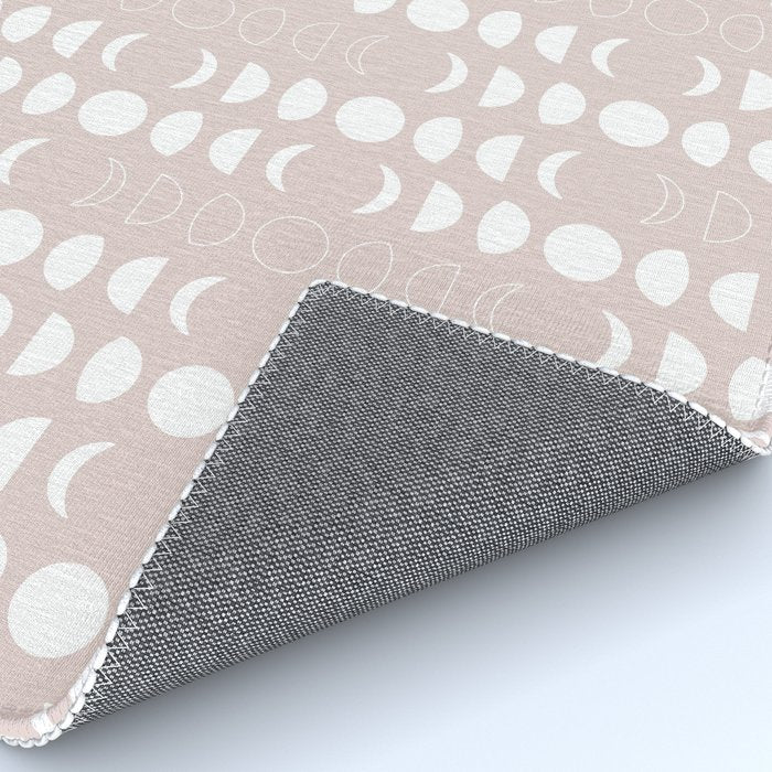 Moon Phases (Light Blush) Rug Gallery Image 4