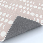 Moon Phases (Light Blush) Rug Gallery Image 4