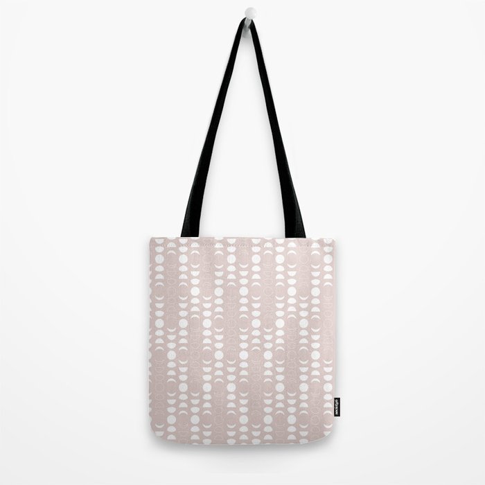 Moon Phases (Light Blush) Tote Bag Gallery Image 2