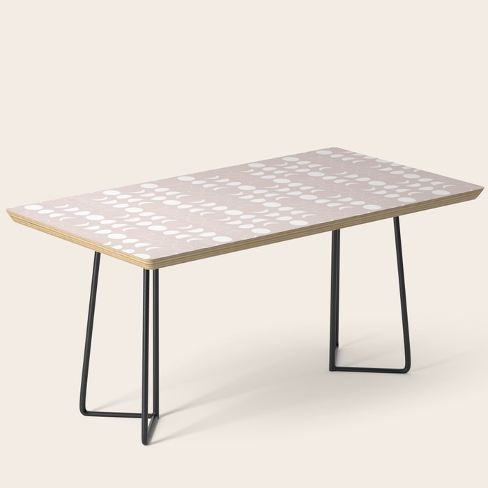 Moon Phases (Light Blush) Coffee Table Gallery Image 1