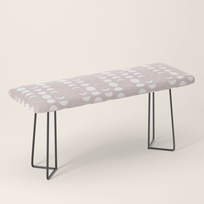 Moon Phases (Light Blush) Bench Gallery Image 1