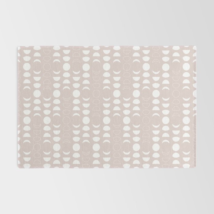 Moon Phases (Light Blush) Rug Gallery Image 2