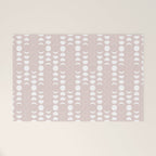Moon Phases (Light Blush) Welcome Mat Gallery Image 1
