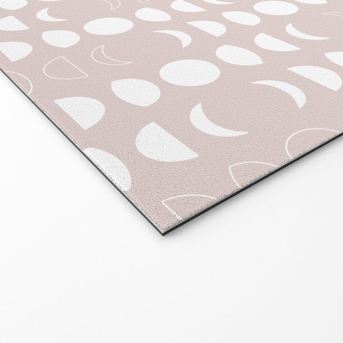 Moon Phases (Light Blush) Welcome Mat Gallery Image 2