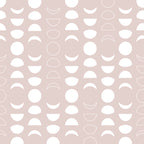 Moon Phases (Light Blush) Coffee Mug Gallery Image 2