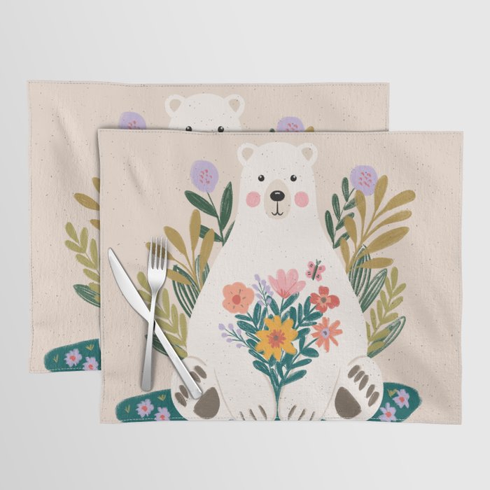 Dream Big Polar Bear Placemat Gallery Image 1
