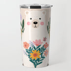Dream Big Polar Bear Travel Mug Gallery Image 1