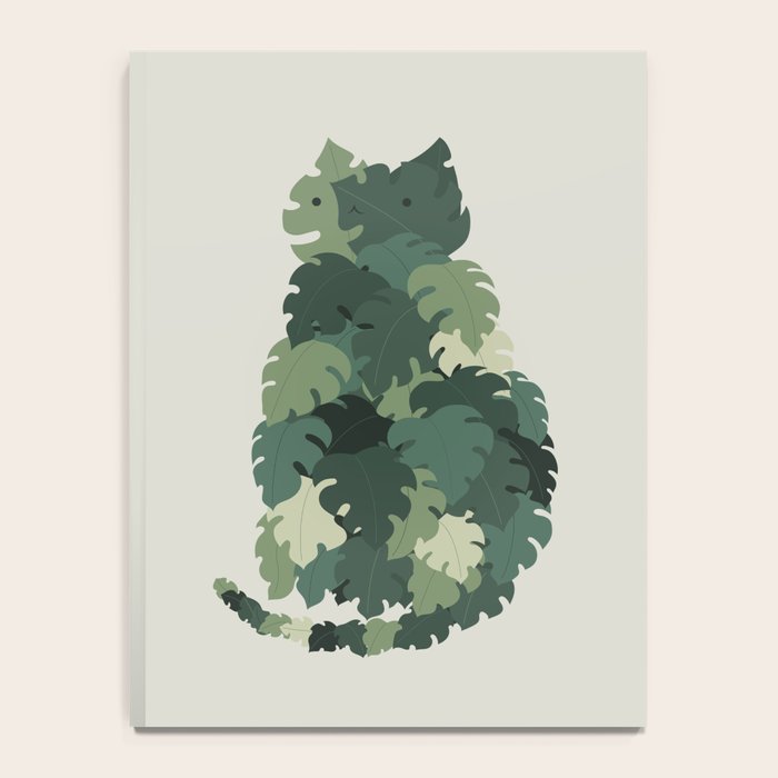 Cat Plants: Meowstera Notebook Gallery Image 4