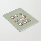 Hedgehog Yoga Notebook Gallery Image 2