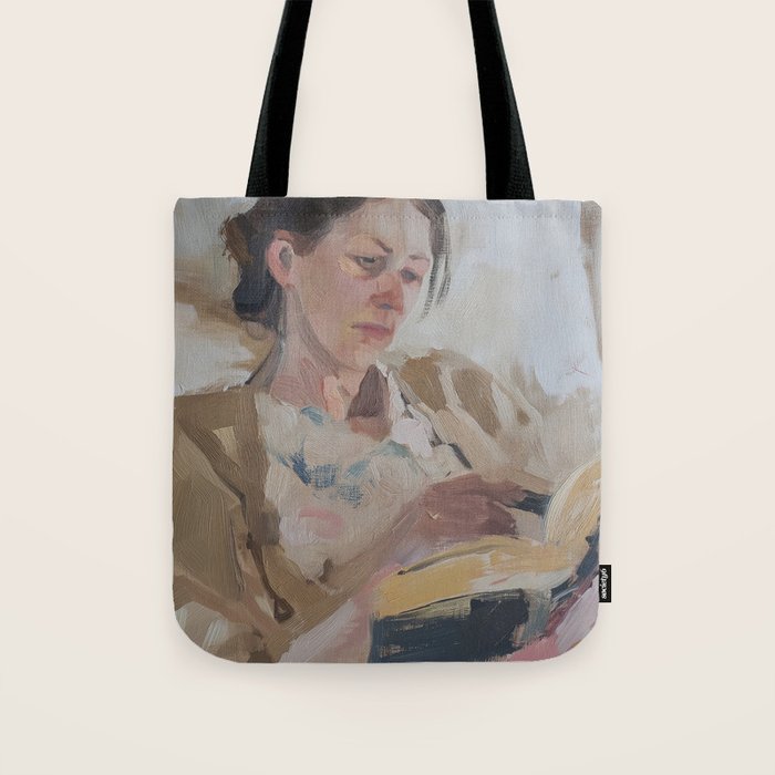 Hardcore Bookworm II Tote Bag Gallery Image 1