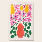 FOLIAGE 004: Lily & Orchid | Flower Market Cutting Board Gallery Image 1